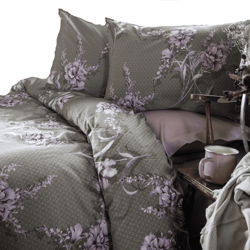 Bavlnené obliečky VIOLET 140x200 / 70x90 cm.